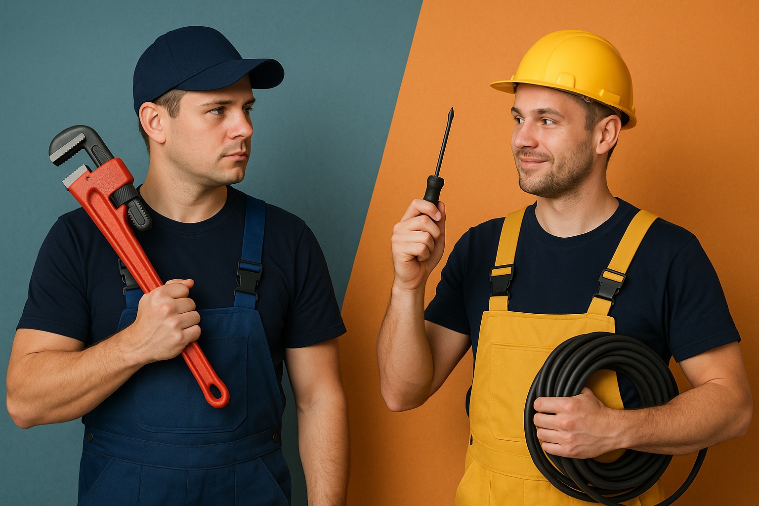 plumber vs electrician